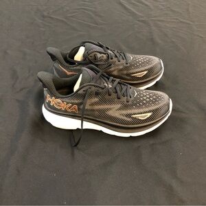Hoka Black clifton 9 Athletic Shoes